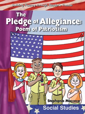 cover image of The Pledge of Allegiance: Poem of Patriotism